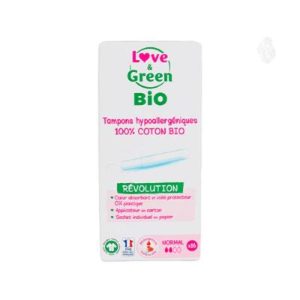 16 tampons Normal en coton BIO Révolution avec applicateur