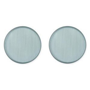 Assiettes Johs sea blue 2 pièces - Liewood