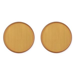 Assiettes Johs yellow mellow 2 pièces - Liewood