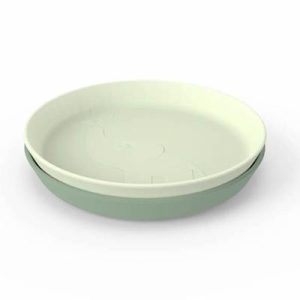 Assiettes Kiddish set de 2 Elphee green - Done by Deer