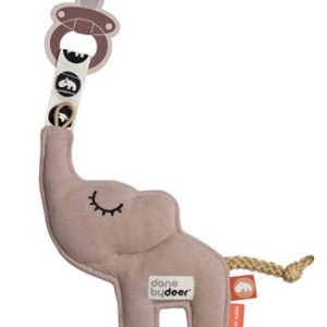 Attache-sucette Elphee rose - Done by Deer