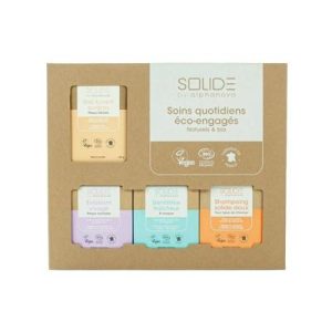 Coffret cadeau - Soins quotidiens éco engagés Bio - Peaux sèches
