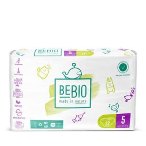 Couches/langes écologiques Taille 5 Junior 11 à 25kg - 22 couches