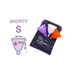 Coupe menstruelle classique SHORTY - Tige - rouge