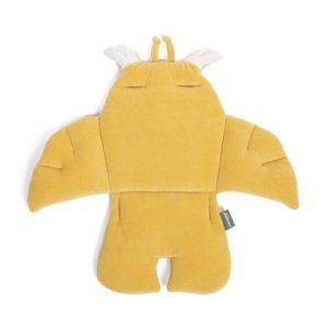 Coussin pour chaise haute girafe velvet ochre - Childhome