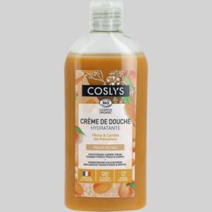 Crème de douche hydratante - Pêche et Carotte bio - 250 ml - Coslys