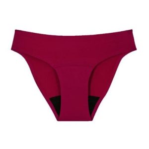 Culotte menstruelle Séléné pour flux moyen - Bordeaux