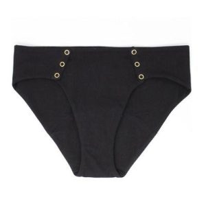 Culotte menstruelle à pressions - Jour - Noire