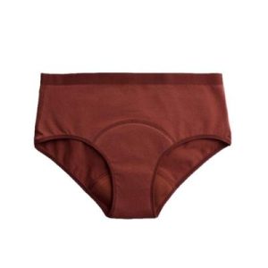Culotte menstruelle hipster - Flux léger - Brown