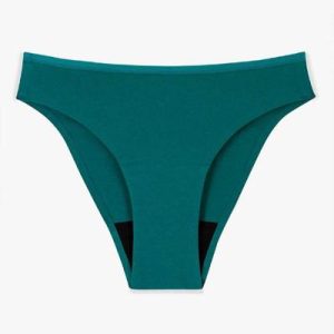 Culotte menstruelle pour flux moyen en coton bio Smoon - Vert