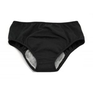 Culotte menstruelle taille haute noire