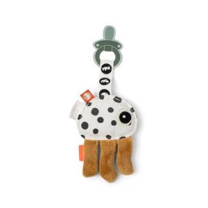 Doudou attache sucette Cozy keeper Jelly moutarde - Done by Deer