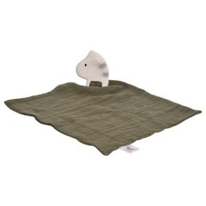 Doudou avec tête en caoutchouc zèbre - Tikiri
