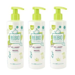 Gel lavant bébé pour cheveux et corps - 3x250ml