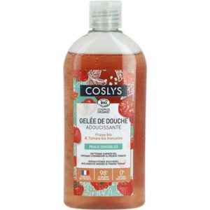 Gelée de douche adoucissante - Fraise et tomate bio - 250 ml - Coslys