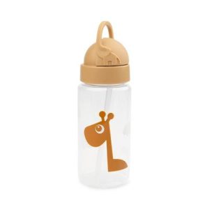 Gourde avec paille Raffi mustard - Done by Deer