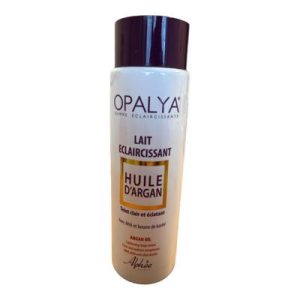 Lait éclaircissant nourrissant – Huile d’Argan – Opalya 500ml Mauve