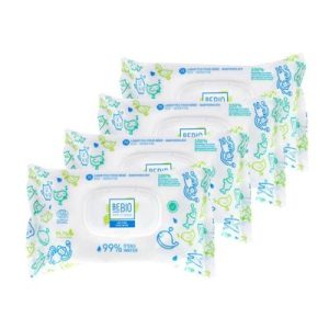 Lingettes à l'eau bébé - 4x72 lingettes