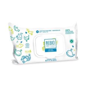 Lingettes à l'eau bébé - 72 lingettes