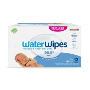 Lingettes à l'eau pour bébé bio 720pc (12 x 60 pc) - WaterWipes