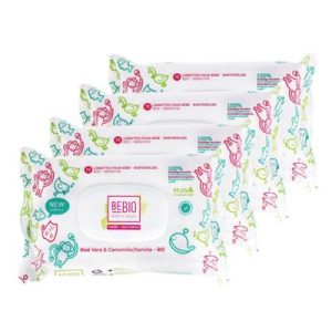 Lingettes bébé sans parfum - 4x72 lingettes