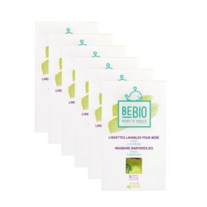 Lingettes lavables pour bébé - 6x5 pièces
