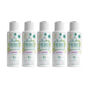 Liniment bébé nettoyant et soin pour le change - Format voyage 5x100ml