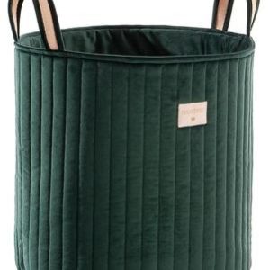 Panier de rangement Savanna Velvet jungle green - Nobodinoz