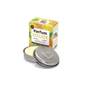 Parfum solide BIO dans sa boîte en inox - L'Impétueuse