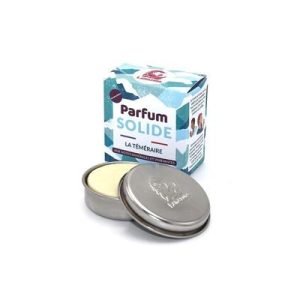 Parfum solide BIO dans sa boîte en inox - La Téméraire