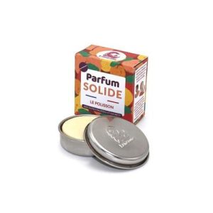 Parfum solide BIO dans sa boîte en inox - Le Polisson