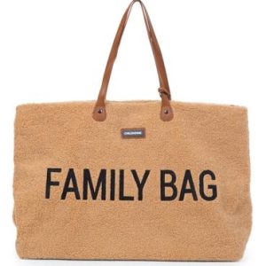 Sac à langer family bag Teddy beige - Childhome