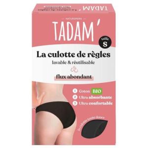 Tadam Culotte menstruelle lavable - Flux abondant