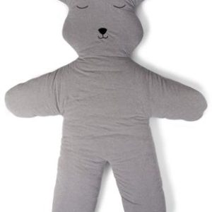 Tapis de jeu Teddy jersey gris - Childhome