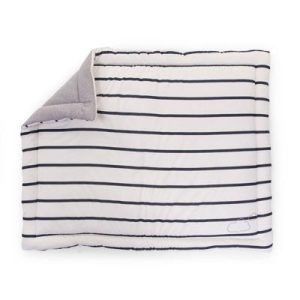 Tapis de parc/de jeu jersey marin 75x95 cm - Childhome