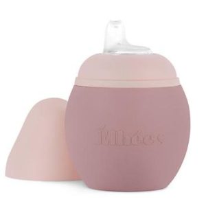 Tasse d'apprentissage en silicone Bubble 240 ml nude blush - Elhée