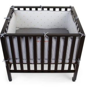 Tour de parc jersey Gold Dots 35x340 cm  - Childhome